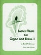 Easter Music for Organ and Brass No. 1 Organ sheet music cover
